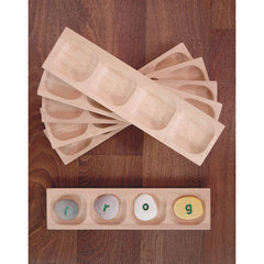 4 - Pebble Word Blding Trays 6 Set