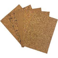 Cork Sheets A4 Asstd Pk10