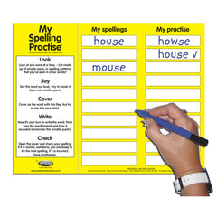 My Spelling Practise Chart Pk6