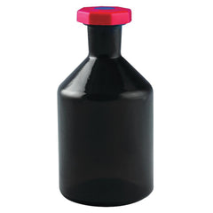 Reagent Bottle Amber Gl 100Ml P/Stp