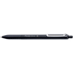 Pentel Izee Pen Retract Pk12 Black