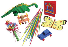 Art Straws 4Mm Coloured Pk1800