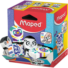 Maped Eraser Ergo Animals Pk24