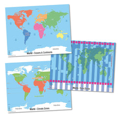 3 A1 World Maps