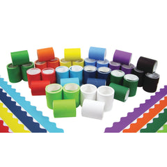 Fadeless Border Rolls Pk36