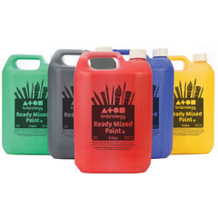 Paint Ready Mixed Black 5Ltr