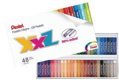 Pentel Xxl Oil Pastel Asstd Pk Pk48