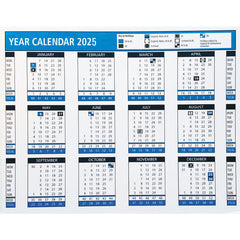Desk Calendar With Stand 2025