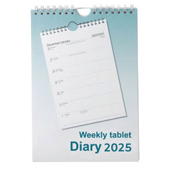 Tablet Style Diary 2025