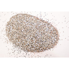 Glitter Plastic Silver 250G