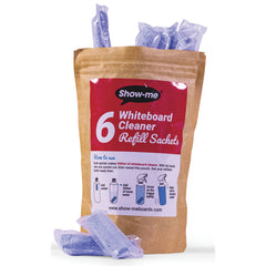 Show-Me Whiteboard Cleaner Sachetsx6