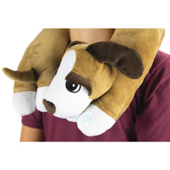 Vibrating Puppy Neck Pillow