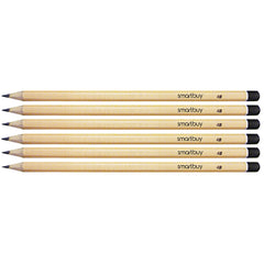 Smartbuy Sketching Graded Pencils Pack 6 - 4B