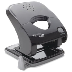 Rapesco Eco x5-30Ps Less Effort 2-Hole Punch 30 Sheets - Black