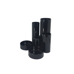 Deflecto Tube Style Pen Tidy - Pack of 12 - Black