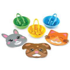 Fine Motor Feeding Friends 39 Piece Set Supplied In A Retail Cardboard Box