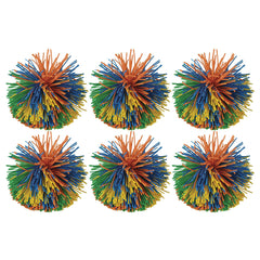Pom Pom Style Balls/Urchin Pack of 6