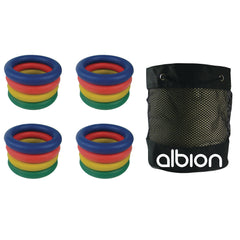 Rubber Quoits Pack of 16