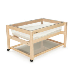 QS KIT SAND AND WATER TABLE CC WITH CLEAR TUB AND SHELF