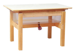 QS KIT SAND AND WATER MINI TUB WITH LOCKING CASTERS WITH COVER