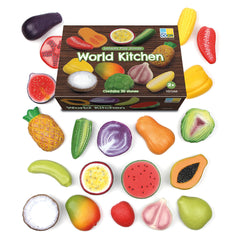 Sensory Play Stones World Kitchen Set