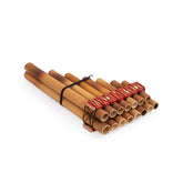 Percussion Plus Honestly Made Double row 15 note pan pipes