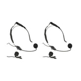 Chord NU4 4-channel wireless microphone system - 2 x handheld and 2 x headset mics