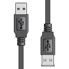 AV Link USB 2.0 type A plug to type A socket cable - 5.0m