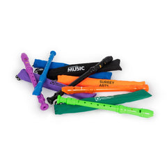 Recorder Workshop custom logo descant recorder - Purple