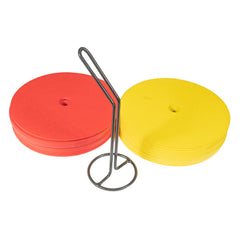 DS Flat Disc Floor Marker (Pack of 24) Multicolor