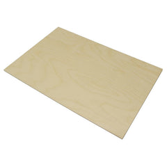 3mm BR Grade Birch Laser Plywood, 400mm x 300mm sheet
