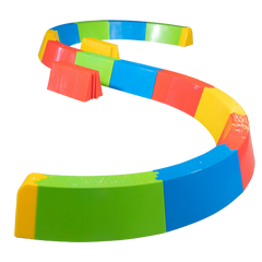 DS S-Shaped Balance Beam (set Multicolor
