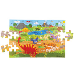 Dawn of the Dinosaur Floor Puzzle