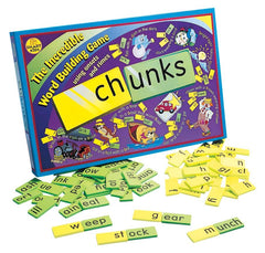 GAME CHUNKS THE INCREDIBLE WORD BUILDING GAME