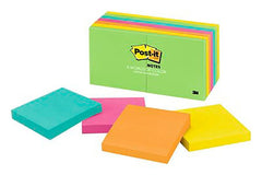 POST IT NOTE 3X3 FLORAL FANTASY PACK OF 14