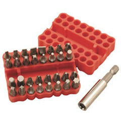 Standard Screwdriver Bit Set - 33 Piece Set