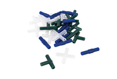Pneumatics 3 Way Tubing Connectors - Pack of 100