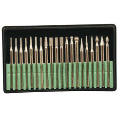 Diamond Coated Burrs Set - 20 Piece