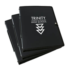 Choral music folder with custom print design - Black