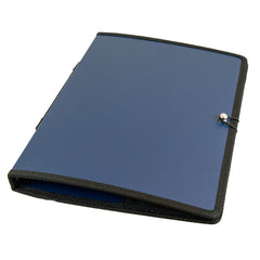 Choral music folder with custom print design - Navy blue