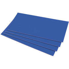 HIPS 1.0mm Sheet - 508mm x 457mm - Mid Blue
