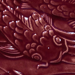 GLAZE AMACO LOW FIRE GLOSS LG-50 MAROON PINT