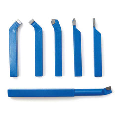 Turntech Carbide Tipped Lathe Tool Set - 6 Piece - 1/2\" (12mm) Shank