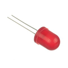 Red 10mm Diffused LED - 900mCd- pack of 10