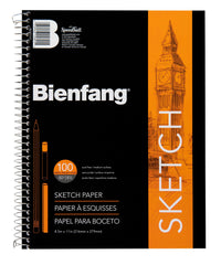PAD SKETCH BIENFANG 8.5X11 IN 50 LB 100 SHTS