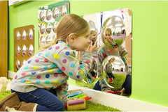 LARGE 4-DOME ACRYLIC MIRROR PANEL - 490MM