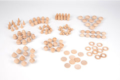 WOODEN TREASURES NATURAL SET