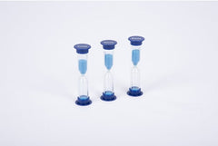 MINI SAND TIMERS - 5 MINUTE (BLUE)