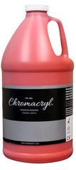 PAINT ACRYLIC STUDENTS CHROMACRYL WARM RED HALF GALLON