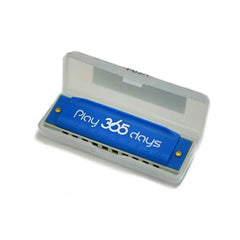 Suzuki Play 365 Days 10-hole diatonic harmonica – Blue
